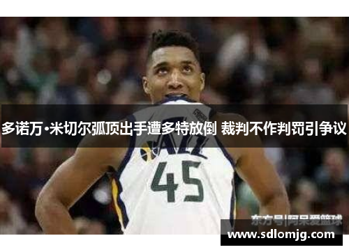 多诺万·米切尔弧顶出手遭多特放倒 裁判不作判罚引争议